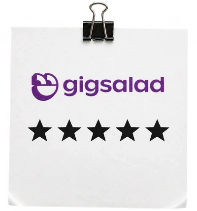 GigSalad logo, five stars